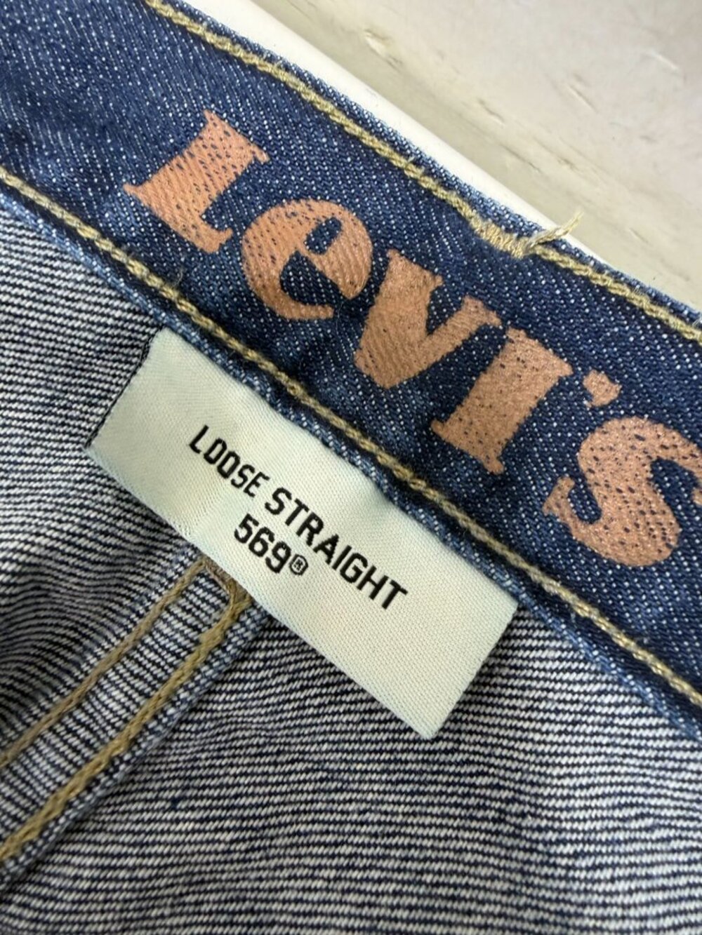Levis 569 Jeans Mens 42X30 Actual 42X28 Loose Straight Baggy Streetwear Skater - Picture 5 of 15